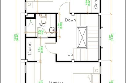 plot 50m by 100m