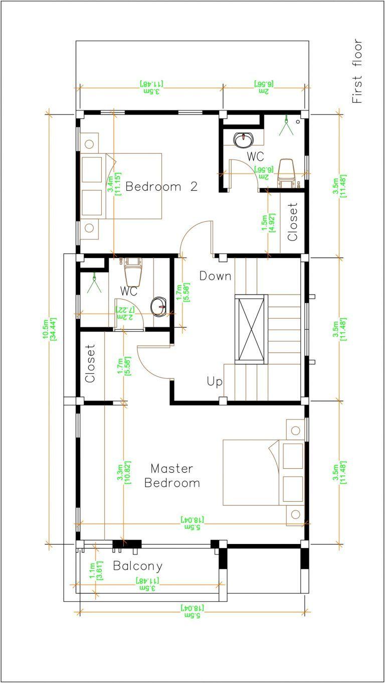 plot 50m by 100m
